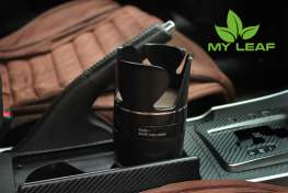 MY LEAF MCHG1BK ที่วางแก้วน้ำในรถและที่เก็บของในรถ เอนกประสงค์ (สีดำ)