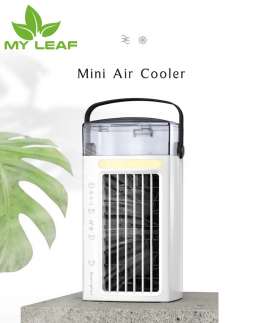 มัลติฟังก์ชั่น Mini Usb Charging Air Cooler พัดลมพกพาพร้อม Power Bank / มินิรูมอัลตราโซนิกเครื่องฉีดน้ำพัดลมความชื้นเครื่องกรองกระจาย/Mini Room Ultrasonic Atomizer Air Humidifier fan Diffuser Purifier/ Air Cooler Handheld Portable Personal Fan