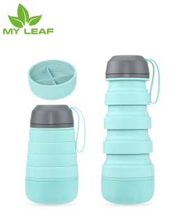 ถ้วยซิลิโคนพับได้ ถ้วยกาแฟแบบหลุมแบบพกพาพับได้ ถ้วยน้ำชาพับได้ แก้วน้ำพับได้ แก้วสำหรับในร่มกลางแจ้งพับได้