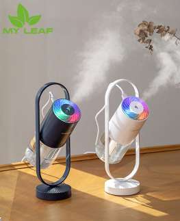 เครื่องทำหมอกโดยไอออนลบพร้อมไฟบรรยากาศที่มีสีสัน /เครื่องทำหมอก / เครื่องพ่นไอน้ำอโรม่า/Magic Shadow Anion Humidifier