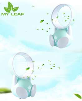 พัดลม พัดลมไร้ใบพัด พัดลมชาร์จมือถือ พัดลมขนาดเล็กแบบพกพา พัดลมตั้งโต๊ะ Whirlwind Cool Blade-Less Mini Fan