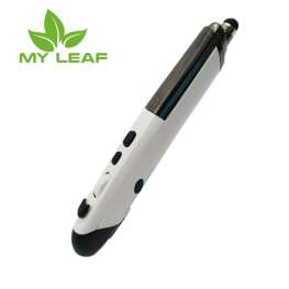 MY LEAF เมาส์ปากกา ไร้สาย พร้อมเป็น พ้อยเตอร์ Laser Pointer Presenter และ Web Browsing รุ่น G4 สีขาว