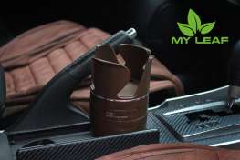 MY LEAF MCHG1BN ที่วางแก้วน้ำในรถและที่เก็บของในรถ เอนกประสงค์ (สีน้ำตาล)